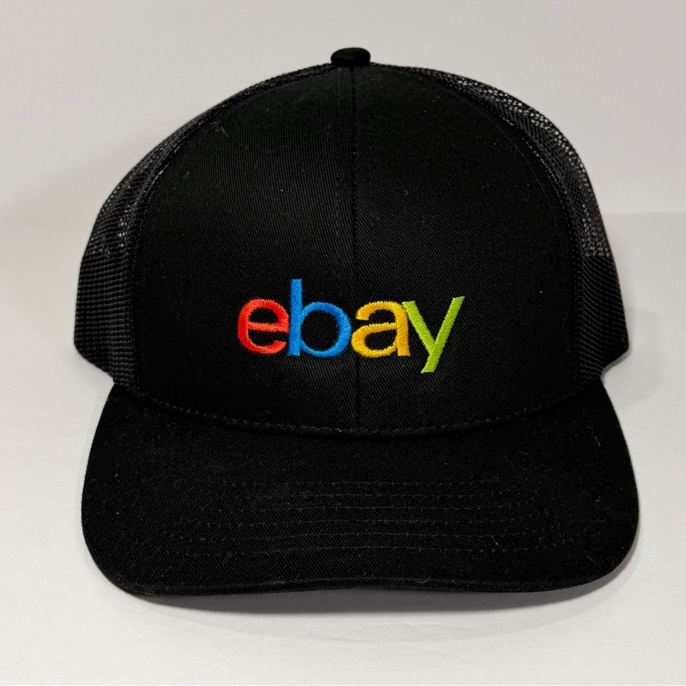 eBay Open 2023 Hat Baseball Trucker Mesh Snapback Swag Outdoor Cap Black NEW